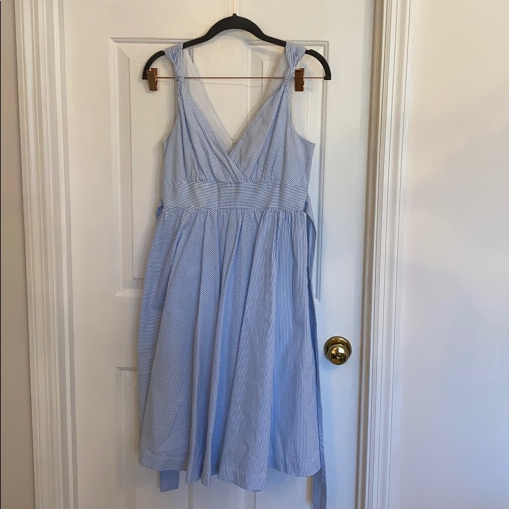 Vineyard Vines seersucker dress